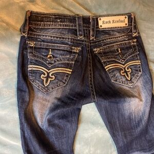 Rock Revival Indigo Boot Cut Jeans